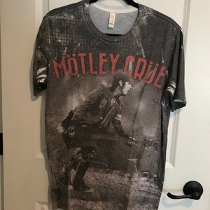 Motley Crue Nikki Sixx concert t-shirt